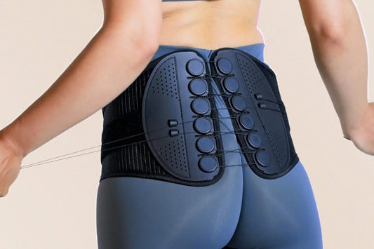 الحزام الطبي المتطور بتقنية السحب المزدوج لدعم الظهر والعمود الفقري (للرجال والنساء)